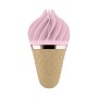 Мороженка спиннатор Satisfyer Lay-On - Sweet Treat Pink/Brown, 10 режимів роботи, водонепроникна