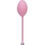 Розкішні вагінальні кульки PILLOW TALK - Frisky Pink з кристалом, діаметр 3,2см, вага 49-75гр