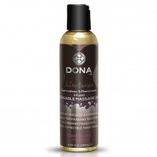 Масажне масло DONA Kissable Massage Oil Chocolate Mousse (110 мл) можна для оральних ласок