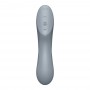 Вакуумний стимулятор з вібрацією Satisfyer Curvy Trinity 3 BlueGrey