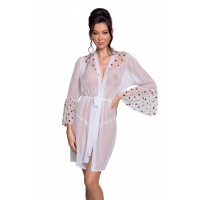 LOVELIA PEIGNOIR white XXL/XXXL - Passion