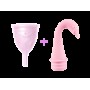 Менструальна чаша Femintimate Eve Cup розмір S з переносним душем, діаметр 3,2см