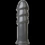 Фалоімітатор для фістингу Doc Johnson American Bombshell B-10 Warhead Gun Metal, діаметр 6,9см