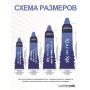Гідромпом Bathmate Hydromax 5 Blue (X20), для члена довжиною від 7,5 до 12,5см, діаметр до 4,5см