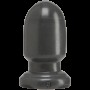Анальна пробка для фістингу Doc Johnson American Bombshell - Shell Shock S Gun Metal, діаметр 7,4 см