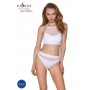 Трусики з прозорою вставкою Passion PS006 PANTIES white, size L