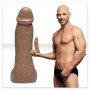 Фалоімітатор Fleshlight Guys: Johnny Sins Dildo, по зліпку пеніса, лисий з Браззерс