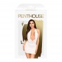 Міні-сукня з хомутом і глибоким декольте Penthouse - Heart Rob White XL
