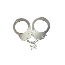 Наручники металлические Adrien Lastic Handcuffs Metallic (полицейские)