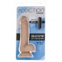 Фалоімітатор ADDICTION - Mark 7.5' Dildo With Balls, Beige